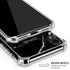Crushed Black iPhone XR Clear Case
