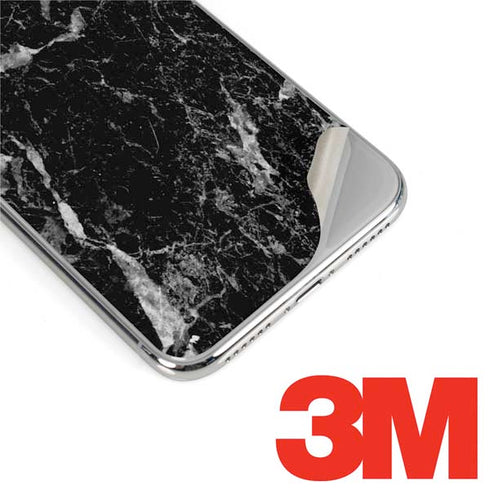 Crushed Black iPhone XS Skin