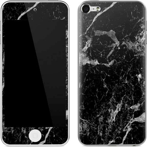 Crushed Black Apple iPod Skin