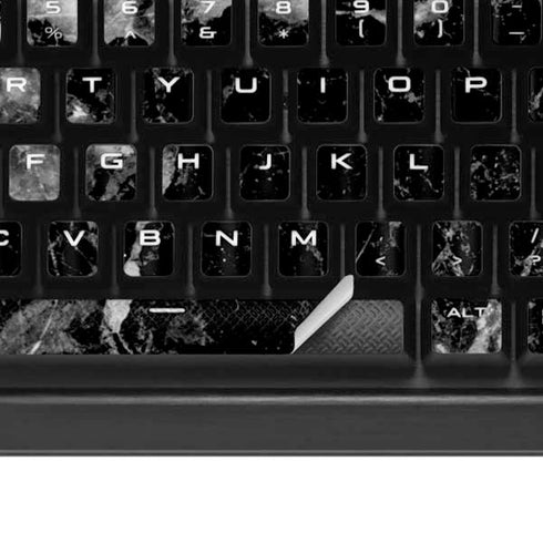 Crushed Black K95 RGB PLATINUM Mechanical Gaming Keyboard Skin