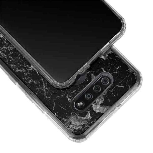 Crushed Black LG K51/Q51 Clear Case
