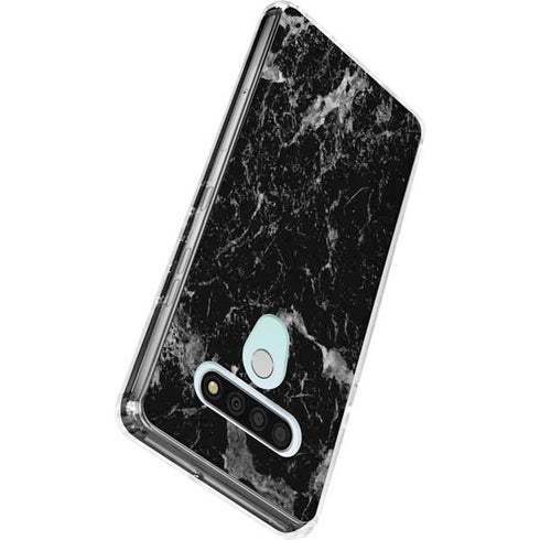 Crushed Black LG Stylo 6 Clear Case