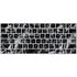 Crushed Black Magic Keyboard Skin
