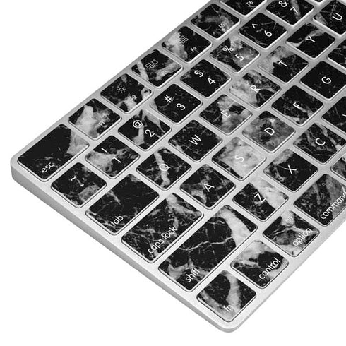 Crushed Black Magic Keyboard Skin