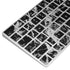 Crushed Black Magic Keyboard Skin
