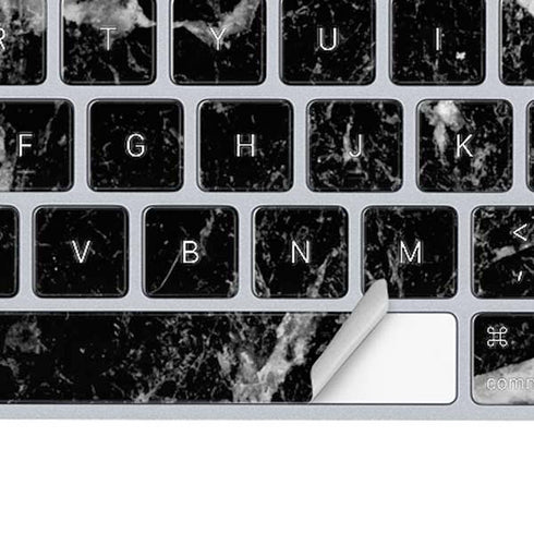 Crushed Black Magic Keyboard Skin