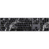 Crushed Black Magic Keyboard with Numeric Keypad Skin