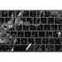 Crushed Black Magic Keyboard with Numeric Keypad Skin