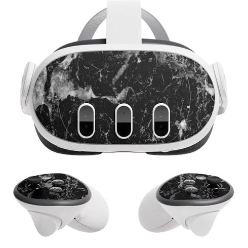 Crushed Black Meta Quest 3 Skin