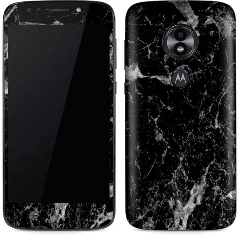 Crushed Black Moto E5 Play Skin