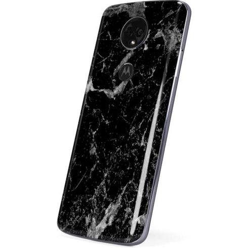 Crushed Black Moto E5 Plus Skin