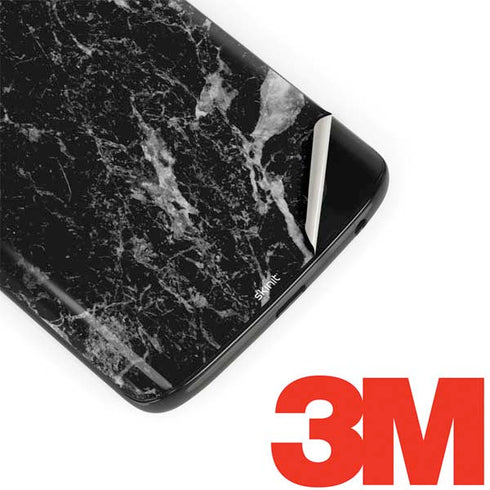 Crushed Black Moto G6 Skin