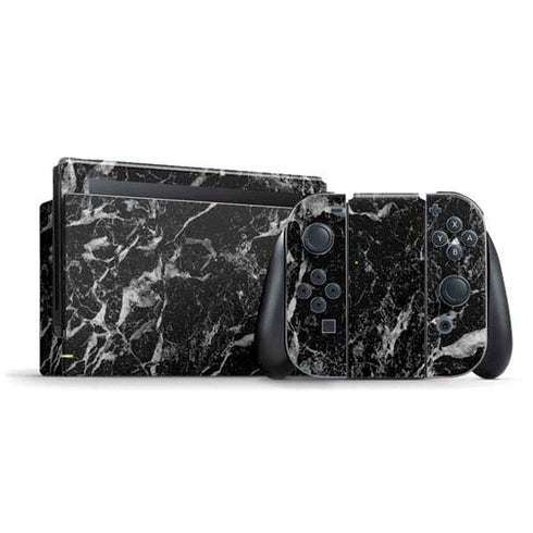 Crushed Black Nintendo Switch Bundle Skin