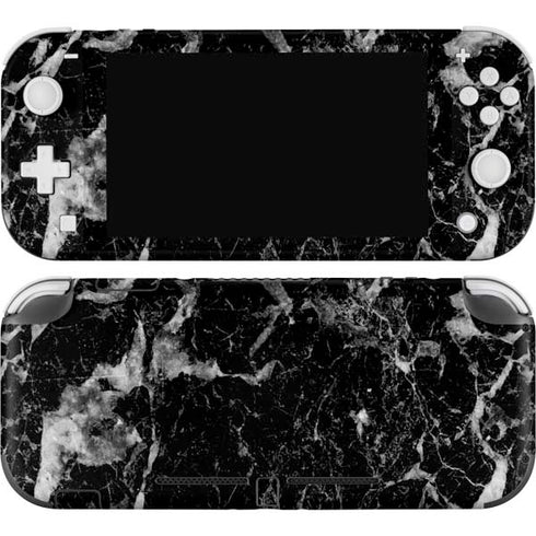 Crushed Black Nintendo Switch Lite Skin
