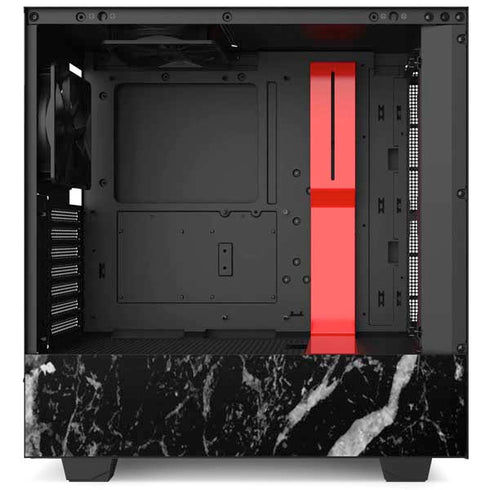 Crushed Black NZXT H510 Compact ATX Mid-Tower Case Skin