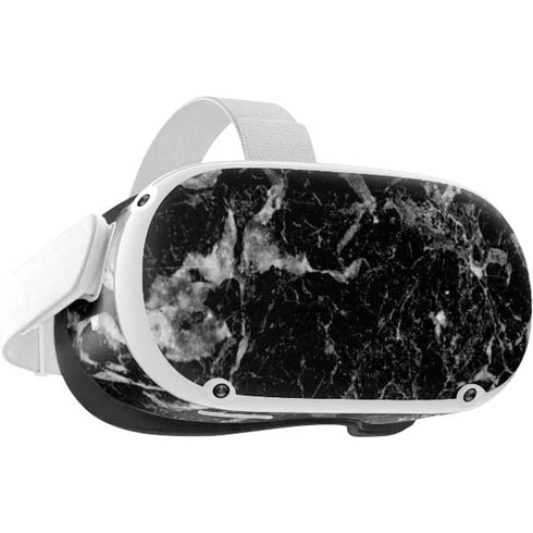 Crushed Black Oculus Quest 2 Skin