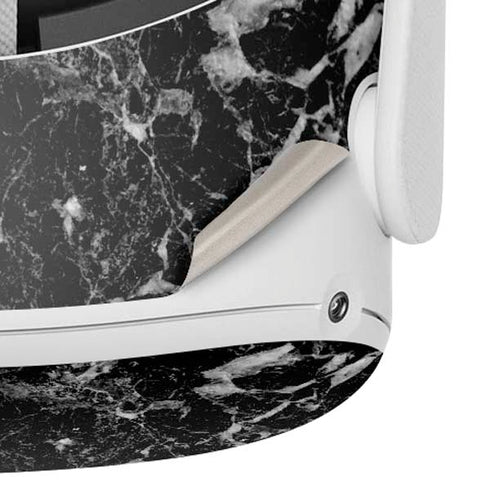 Crushed Black Oculus Quest 2 Skin