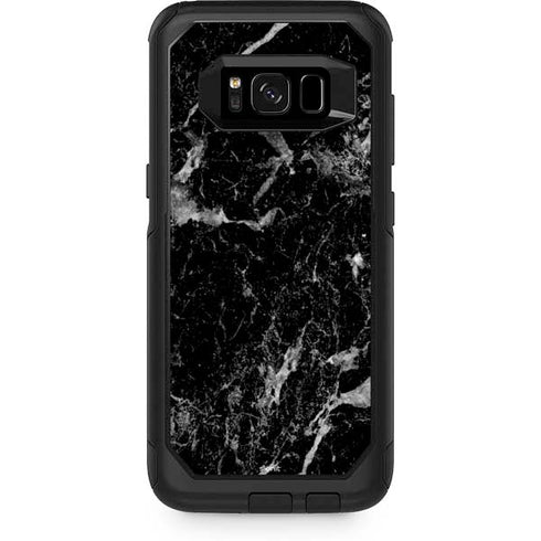 Crushed Black Otterbox Commuter Galaxy Skin
