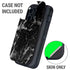 Crushed Black Otterbox Defender iPhone Skin