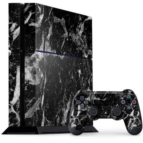 Crushed Black PS4 Console and Controller Bundle Skin