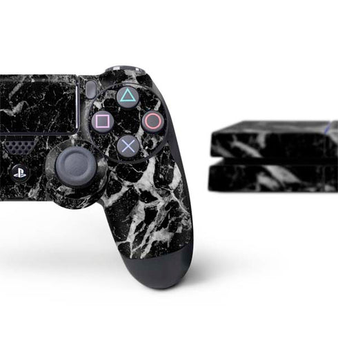 Crushed Black PS4 Console and Controller Bundle Skin