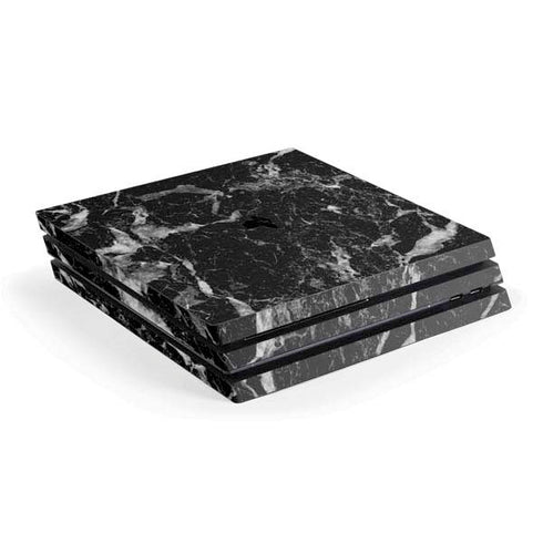 Crushed Black PS4 Pro Console Skin