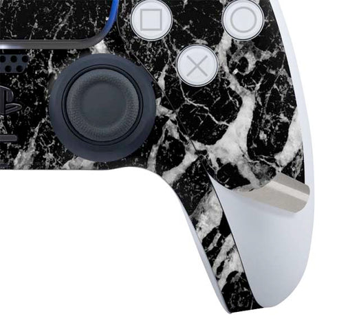 Crushed Black PS5 Controller Skin