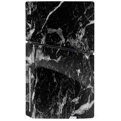 Crushed Black PS5 Slim Disk Bundle Skin