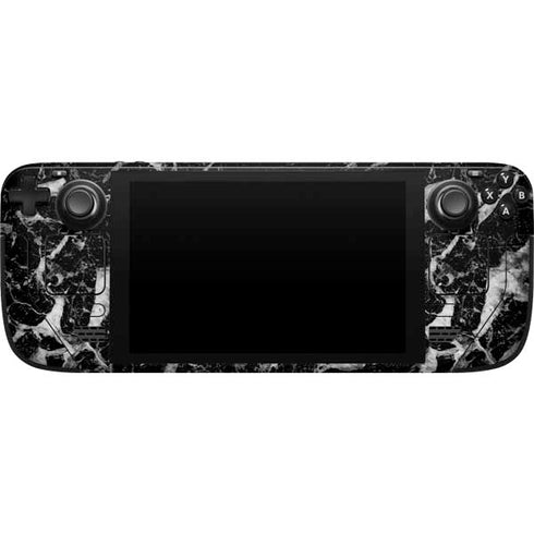 Crushed Black Steam Deck Handheld Gaming Computer Skin
