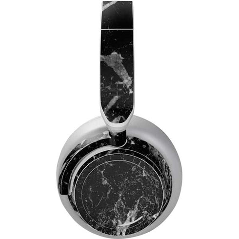 Crushed Black Surface Headphones Skin
