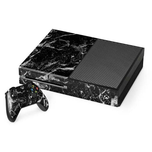 Crushed Black Xbox One Console and Controller Bundle Skin