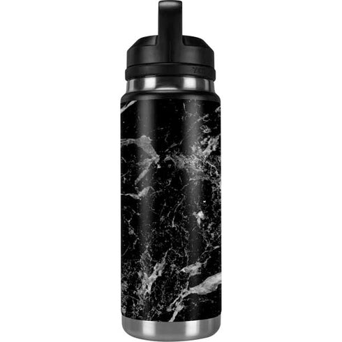 Crushed Black YETI Rambler 26oz Bottle Skin