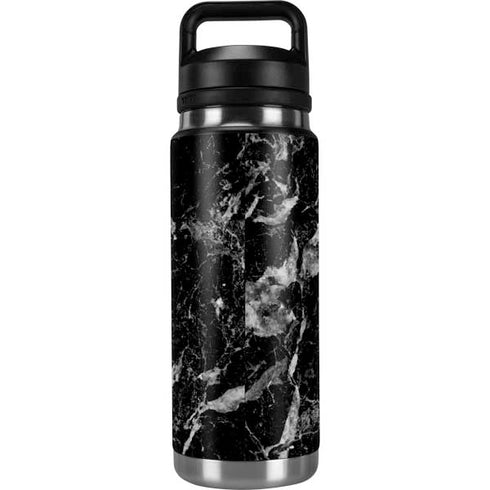 Crushed Black YETI Rambler 26oz Bottle Skin