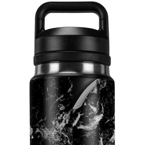 Crushed Black YETI Rambler 26oz Bottle Skin