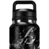 Crushed Black YETI Rambler 36oz Bottle Skin