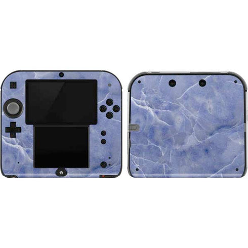 Crushed Blue Nintendo 2DS Skin