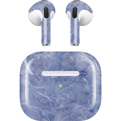 Crushed Blue Apple AirPods (3rd Gen 2021) Skin