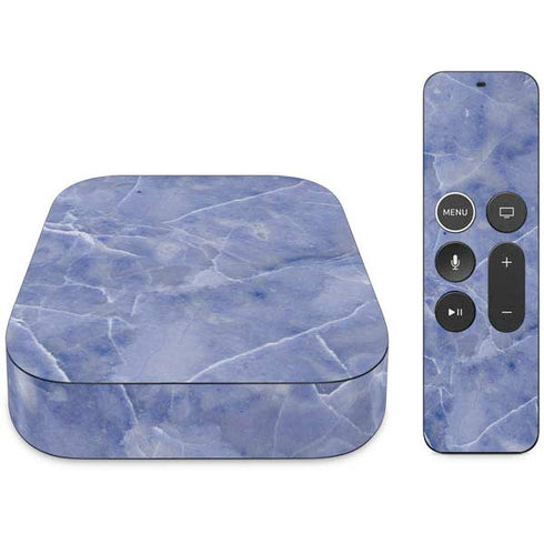 Crushed Blue Apple TV Skin