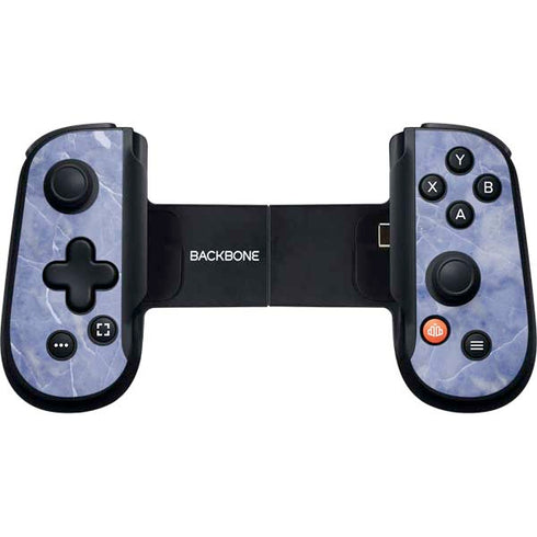 Crushed Blue Backbone One for iPhone Game Controller Skin
