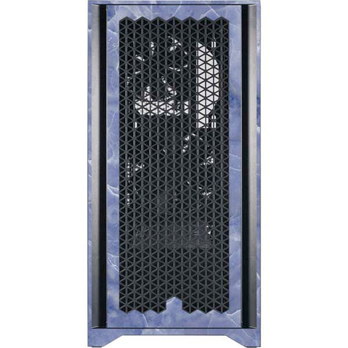 Crushed Blue Corsair 4000D Tempered Glass Mid-Tower ATX Case Skin