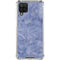 Crushed Blue Galaxy A12 Clear Case