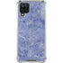 Crushed Blue Galaxy A12 Clear Case