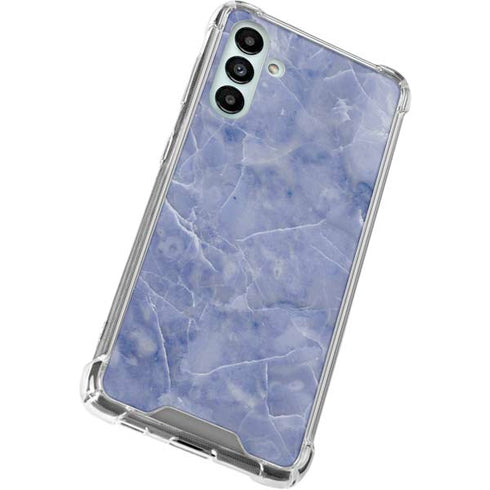 Crushed Blue Galaxy A13 5G Clear Case