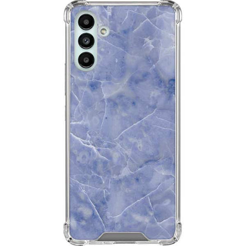 Crushed Blue Galaxy A13 5G Clear Case