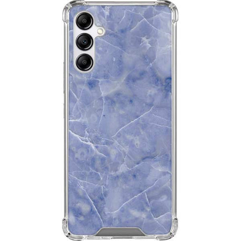 Crushed Blue Galaxy A14 5G Clear Case