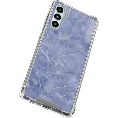 Crushed Blue Galaxy A15 5G Clear Case