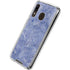 Crushed Blue Galaxy A30 Clear Case