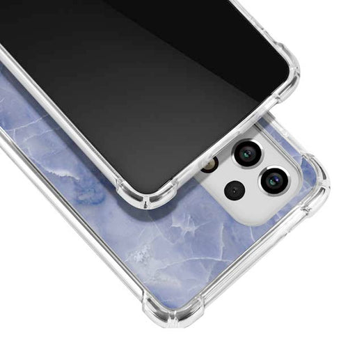 Crushed Blue Galaxy A53 5G Clear Case