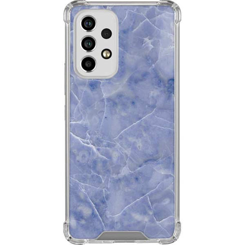 Crushed Blue Galaxy A53 5G Clear Case