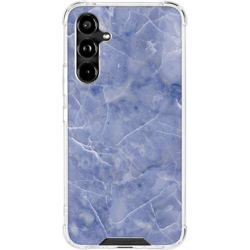 Crushed Blue Galaxy A54 5G Clear Case